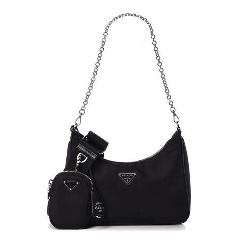 prada re-edition 2005 re-nylon shoulder bag|Prada nylon re edition.